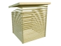 Preview: Woodfeeling Blockbohlenhaus Bastrup 5 mit 300 cm Schleppdach