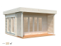 Preview: Palmako Gartenhaus Modell Caroline 10,2 m²