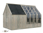 Preview: Palmako Gerätehaus für Glashaus Modell Emilia