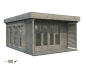 Preview: Palmako Gartenhaus Modell Caroline 14,5 m²