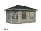 Preview: Palmako Gartenhaus Modell Melanie 11,5 m²