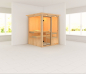 Preview: Karibu Sauna Norin mit Fronteinstieg 68 mm
