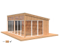 Preview: Palmako Pavillon Modell Nova 21,5 m²