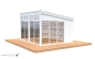 Preview: Palmako Pavillon Modell Nova 13,0 m²