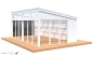 Preview: Palmako Pavillon Modell Nova 17,8 m²