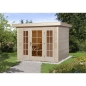 Preview: Weka Gartenhaus 172 Panorama mit Fensterfront - 21 mm in 2 Grössen