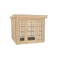 Preview: Weka Gartenhaus 172 Panorama mit Fensterfront - 21 mm in 2 Grössen