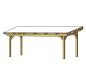 Preview: Terrassenüberdachung SANREMO Leimholz o.Mittelpfosten B648 x T300cm
