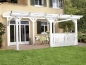 Preview: Terrassenüberdachung Sienna  freistehend Leimholz B434 x T400cm