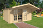 Preview: Lasita Maja Gartenhaus »Orlando 40 inkl. Fußboden