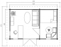 Preview: Gartenhaus BARBADOS  4 in 44 mm 589 x 379 cm ISO