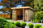 Preview: Woodfeeling Gartenhaus Bastrup 2 - 28 mm