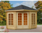 Preview: Palmako Pavillon Melanie 7,0 m² naturbelassen