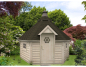 Preview: Palmako Grillkota Eva 8,7 m² 44 mm naturbelassen