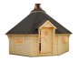 Preview: Palmako Grillkota Eva 11,4 m² 44 mm naturbelassen
