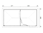 Preview: Palmako Pavillon Melanie 7,0+8,1 m² in 28mm naturbelassen