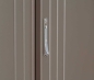 Preview: Gartenschrank Meino 1708 in rauchgrau ohne Regale aus Metall - Kopie