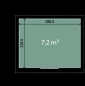 Preview: Finnhaus Wolff Metall-Gartenhaus Hakon 3024 - Elementhaus - Geräteschuppen - Flachdach - anthrazit
