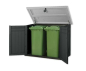 Preview: Kunststoffschrank STORE IT OUT MAX Mülltonnenbox
