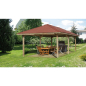 Preview: Weka Gartenoase/Carport 651 B in 3 Grössen