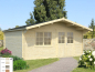 Preview: Palmako Blockbohlenhaus Britta 19,7 m² 40 mm naturbelassen