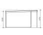 Preview: Gartenhaus SKAN HOLZ Tokio 4 doppelschalig mit Fußboden und KSK-M Dachbahn 402x402 cm natur