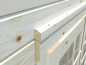 Preview: Palmako Blockbohlenhaus Tina 10,4 m² 34 mm mit Metalldach