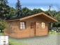 Preview: Palmako Blockbohlenhaus Helena 18,6 m² 70 mm naturbelassen