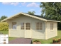Preview: Palmako Blockbohlenhaus Helena 18,6 m² 70 mm naturbelassen
