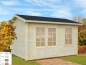Preview: Palmako Blockbohlenhaus Iris 9,6 m² 28 mm naturbelassen