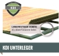 Preview: Gartenhaus Askola 4 mit 280cm Anbaudach + Seitenwand+Rückwand
