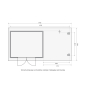 Preview: Gartenhaus Torgau 4 mit Anbaudach 330cm + Rückwand+Seitenwand in 40mm