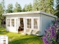 Preview: Palmako Blockbohlenhaus Lisa 19,4 m² 44 mm naturbelassen