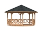 Preview: Palmako Pavillon Betty 18,0 m² naturbelassen