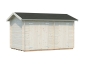 Preview: Palmako Gerätehaus BBH Jari 8,9 m² 28 mm naturbelassen