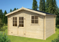 Preview: Lasita Maja 28mm Gartenhaus Ebro C