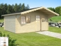 Preview: Palmako Blockbohlenhaus Sally 15,5 m² 44 mm naturbelassen