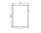 Preview: Skan Holz 28 mm Garage Holzgarage Visby 1/2/3