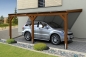 Preview: Skan Holz Wandanbau-Carport Vogtland 300 x 541 cm