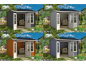 Preview: Lasita Maja Gartenhaus ALEX 320x270 cm, 44mm Bohlen ISO