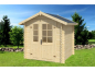 Preview: Lasita Maja 28mm Gartenhaus MORAVA Typ B