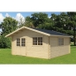 Preview: Lasita Maja Gartenhaus GOTLAND 7 F; 505x505 cm; 44mm Blockbohlen; inkl. Boden