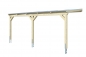 Preview: Skan Holz Wandanbau-Carport Vogtland 300 x 541 cm