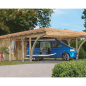 Preview: Karibu Doppelcarport Premium Doppel 3
