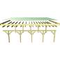 Preview: Karibu Carport Einzelcarport Douglasie 2