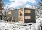 Preview: Karibu Saunahaus Hygge inkl. Vorraum, naturbelassen oder terragrau