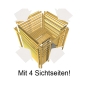 Preview: Karibu Woodfeeling Sauna KARLA 38 mm Massivholz Fronteinstieg