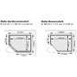 Preview: Karibu Sauna Carin mit Eckeinstieg 68 mm