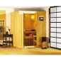 Preview: Karibu Sauna Minja 230 Volt Fronteinstieg