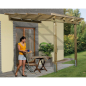 Preview: Weka Terrassenüberdachung/Anlehncarport 671 kdi Grösse 1-5